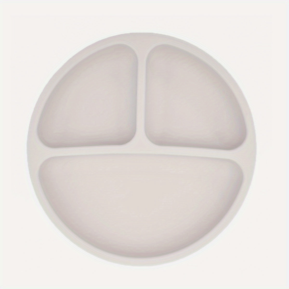 100% Silicone Suction Plates For Babies & Toddlers - Stay Put Divided Design, Microwave & Dishwasher Safe!