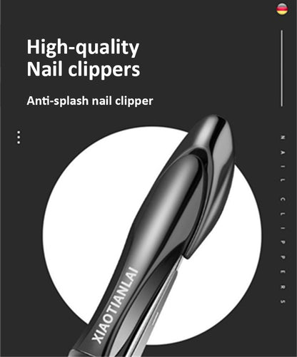 Nail Clipper, Stainless Steel Finger Toenail Clipper Manicure Nail Cutter For Men Women