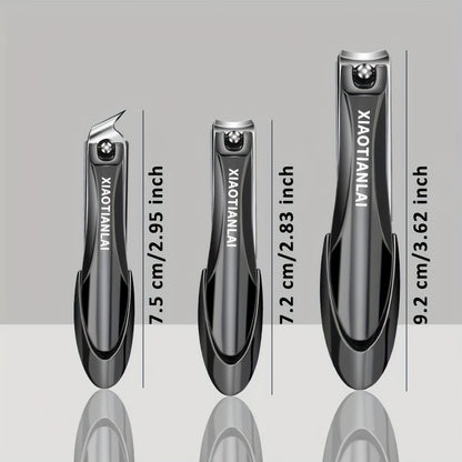 Nail Clipper, Stainless Steel Finger Toenail Clipper Manicure Nail Cutter For Men Women