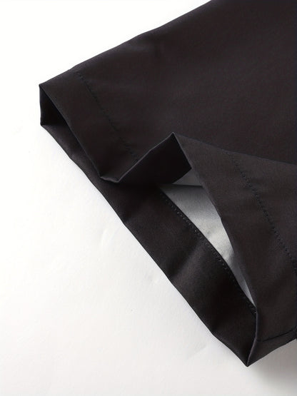 Plus Size Men's Coconut Tree Short Sleeve Hawaiian Shirt, Oversized Loose Clothing For Big And Tall Guys, Best Sellers Gifts