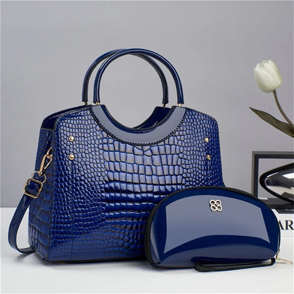 2024 Bags Women Handbags Ladies Trendy Products Pu Leather Handbag Set for Lady Tote Bag