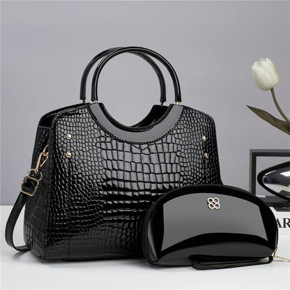 2024 Bags Women Handbags Ladies Trendy Products Pu Leather Handbag Set for Lady Tote Bag
