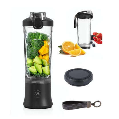 2024 Hot Sale A9 600ML Fruit Blender Electric USB Rechargeable Portable Small Blender Portable Mini Blender