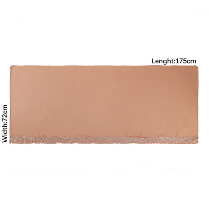 Embroidery Lace Chiffon Hijabs for women Vine Heavy Pearl Industry Edge Long Scarf Light Scarf Headscarf Shawl Turban Ramadan