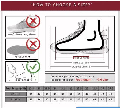 Menns Pustende Løpesko - Lette og Moteriktige Trendy Fargerike Casual Sportsko"