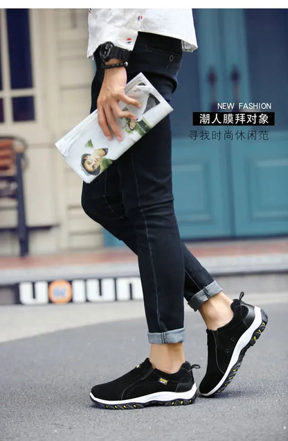 2025 Nye Menns Casual Sportsko - Lette og Komfortable Sko for Utendørs Gåing, Størrelse 38-50"