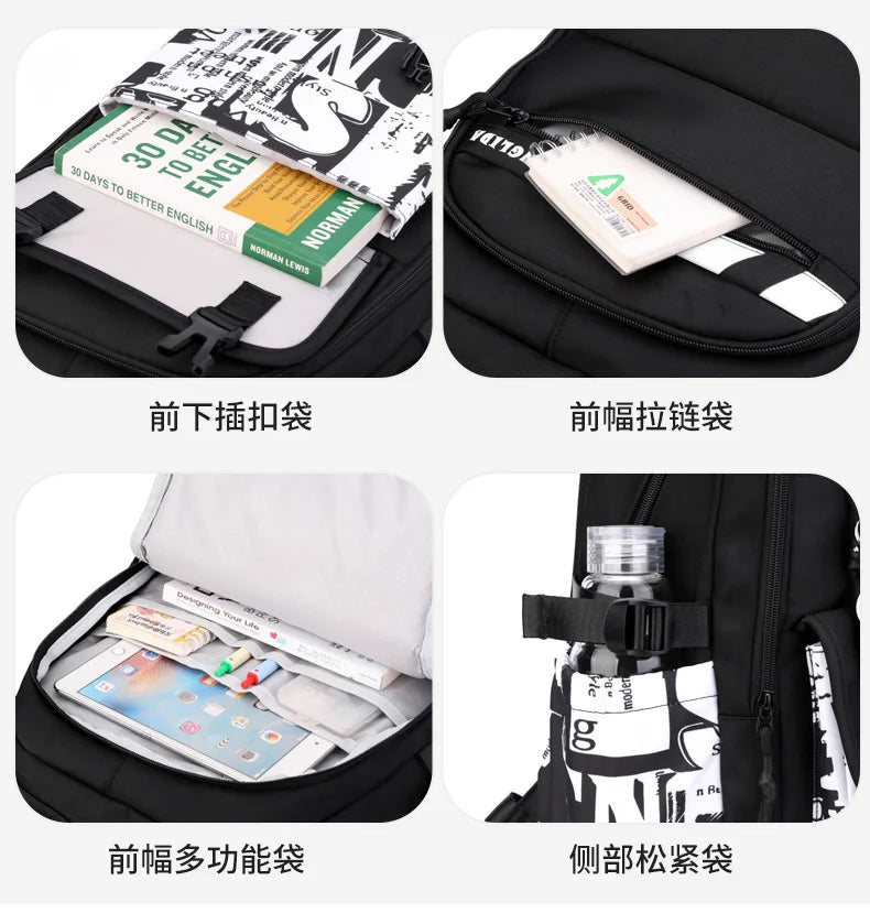 NEW Children Orthopedics School Bags Kids Backpack In Primary Schoolbag For Teenager Boys Waterproof Backpacks Book Bag mochila