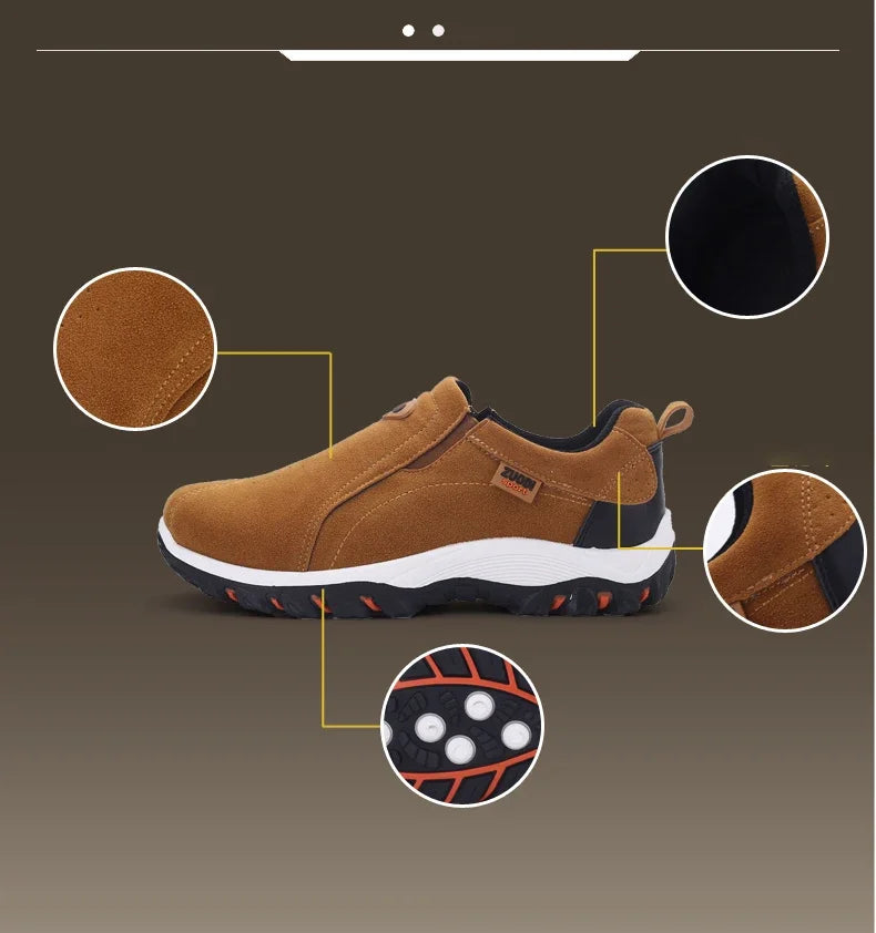 2025 Nye Menns Casual Sportsko - Lette og Komfortable Sko for Utendørs Gåing, Størrelse 38-50"