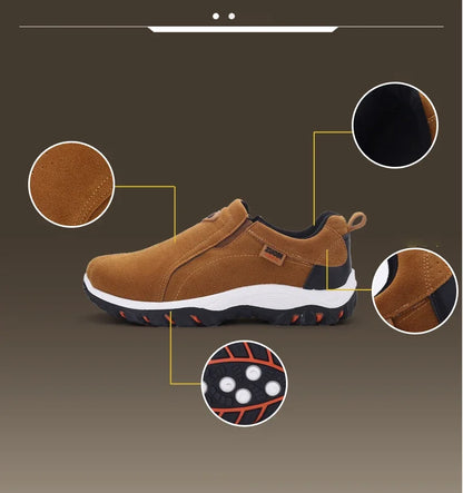 2025 Nye Menns Casual Sportsko - Lette og Komfortable Sko for Utendørs Gåing, Størrelse 38-50"