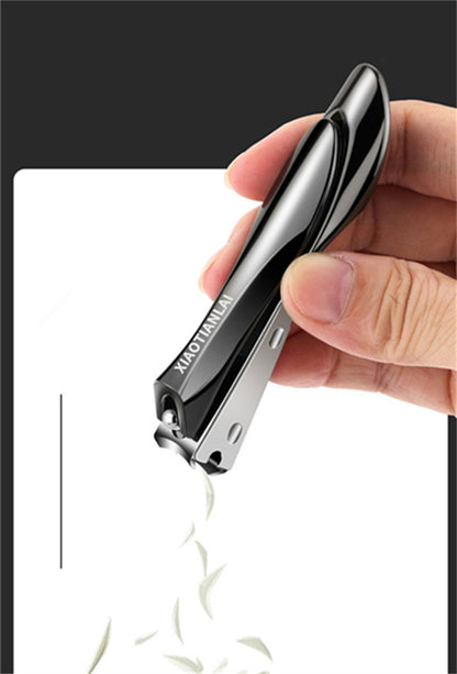 Nail Clipper, Stainless Steel Finger Toenail Clipper Manicure Nail Cutter For Men Women