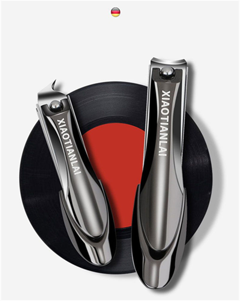 Nail Clipper, Stainless Steel Finger Toenail Clipper Manicure Nail Cutter For Men Women