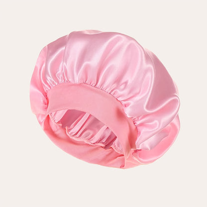 1 Pcs Satin Sleep Cap For Women, Wide Elastic Band Sleep Cap, Fashion Satin Cap For Sleeping, Night Sleeping Head Cover