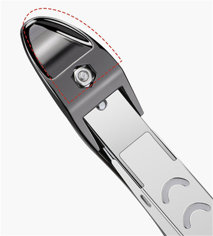 Nail Clipper, Stainless Steel Finger Toenail Clipper Manicure Nail Cutter For Men Women