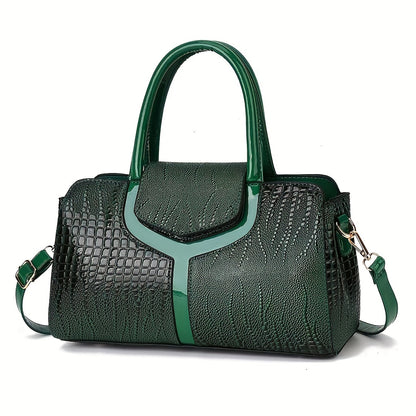 Women's Animal Printed Handbag, Fashion Large Capacity PU Leather Crossbody Bag, Versatile Outdoor Storage Bag