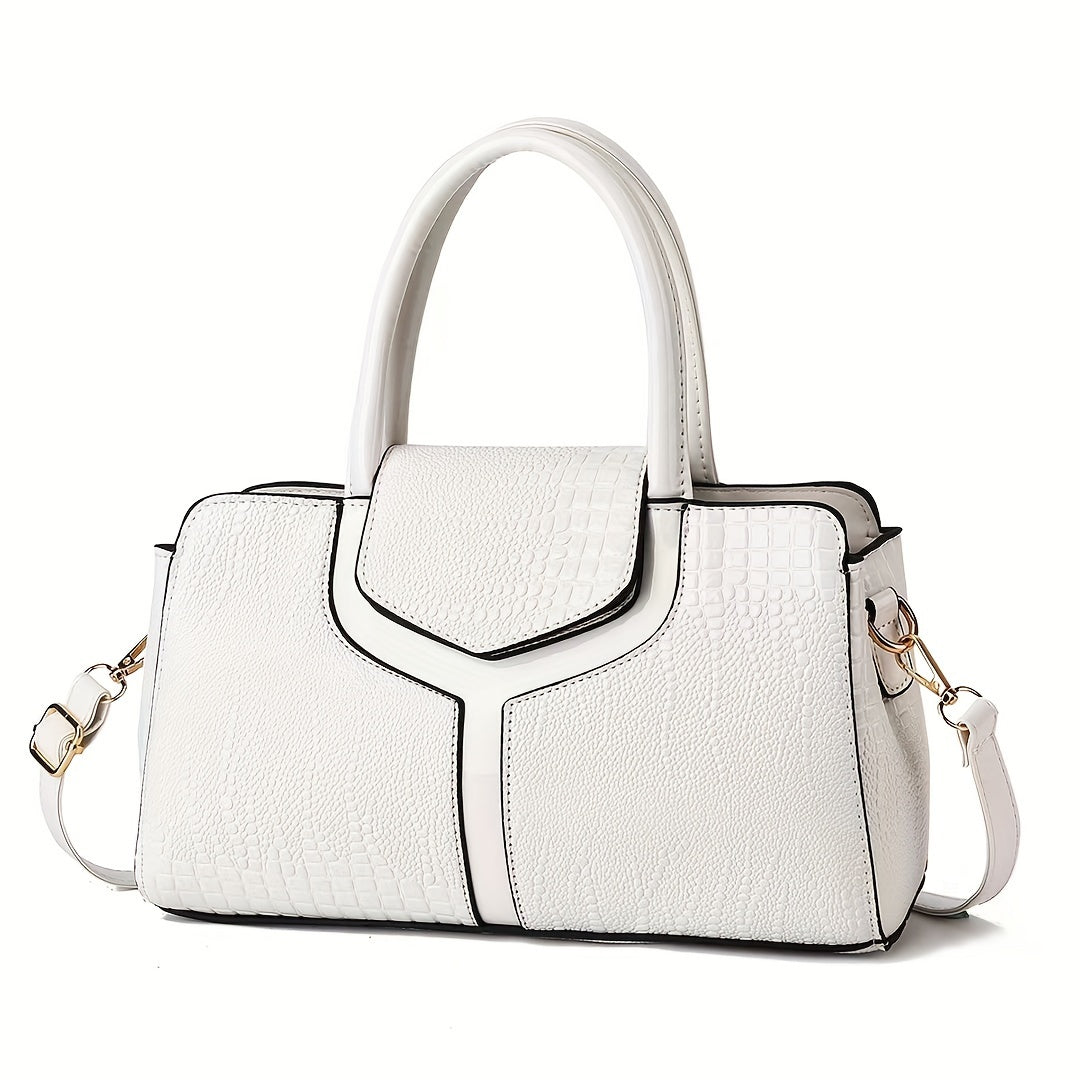 Women's Animal Printed Handbag, Fashion Large Capacity PU Leather Crossbody Bag, Versatile Outdoor Storage Bag